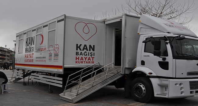 ‘Kan Bağış Otobüsü İçin Destek Bekleniyor’