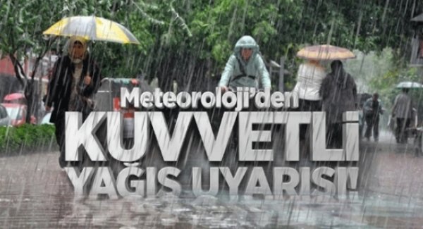 Meteorolojiden Dolu Uyarısı