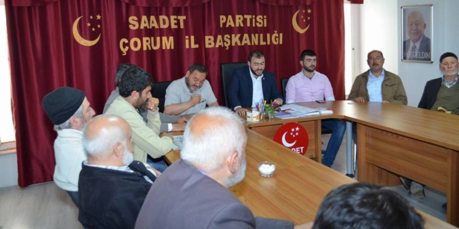 Saadet Partisi İl Divan Toplantısı Yapıldı