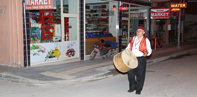 Çorum’da ‘Mehter Marşı’ İle Sahur