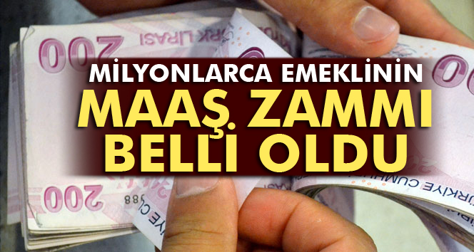 Emeklilerin Maaş Zammı Belli Oldu