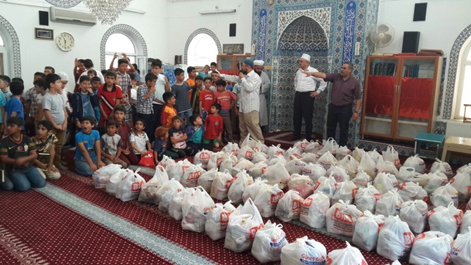 Beytepe Camii Öğrencilerinden Örnek Davranış