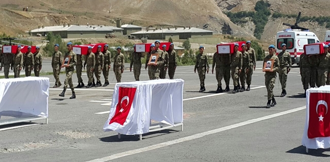 Şehidimiz Hakkari’den Uğurlandı