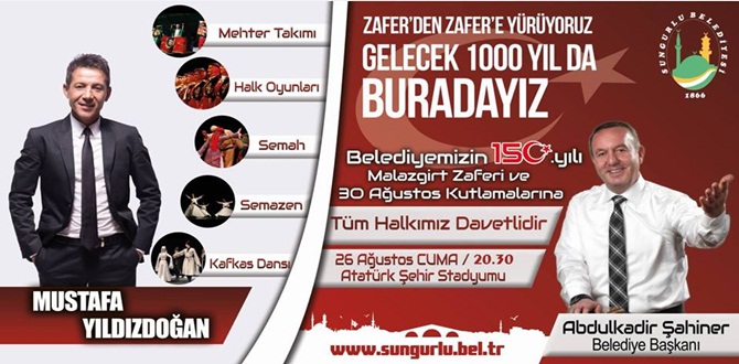 Belediye’den Dev Konser