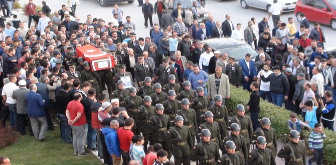 Şehidimiz Son Yolculuğuna Uğurlandı