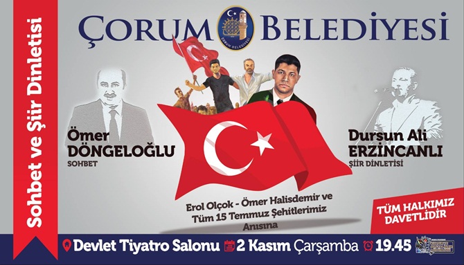 Belediye’den 15 Temmuz Şehitleri İçin Dua Programı