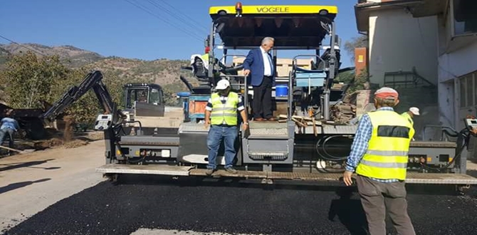 Oğuzların Yolları Asfaltlanmaya Başladı