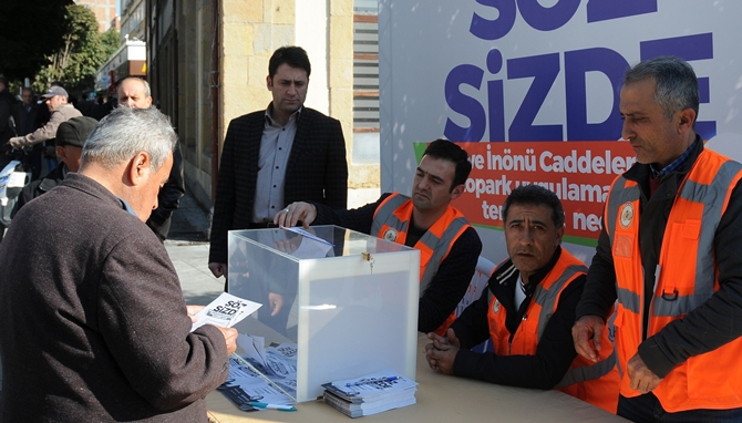 Gazi Ve İnönü Caddesi İçin Söz Vatandaşta