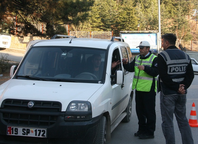 Sungurlu’da Asayiş Uygulaması