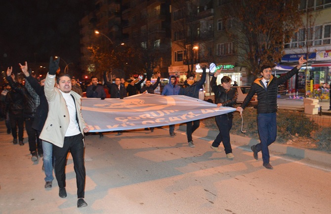 Çorum’da “Teröre Lanet Birliğe Davet” Yürüyüşü