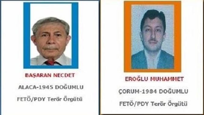 Başına Ödül Konmuş İki Çorumlu