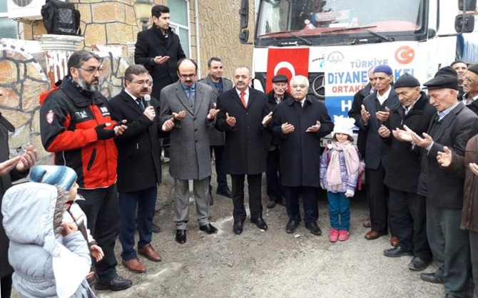 Ortaköy Halkı Halep’in Yanında