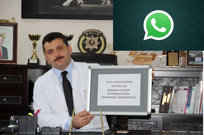 Hastaneyi Whatapp’tan Şikayet Edebilirsiniz!