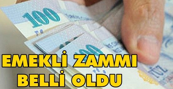 Emekli Zam Oranları Belli Oldu