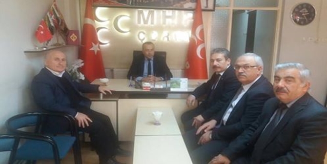 Kaya’dan MHP’ye Ziyaret