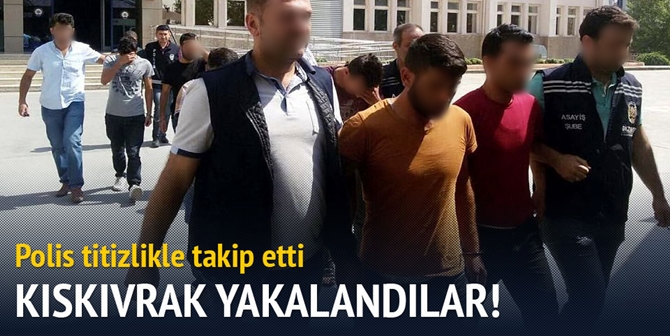 Telefon Dolandırıcıları Yakalandı