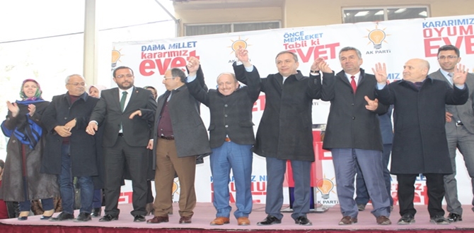 AK Parti İskilip’e Çıkarma Yaptı