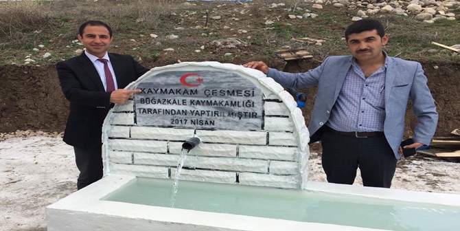 İlk Kaymakam Çeşmesi Yapıldı