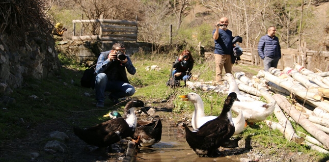 Çorum’un Güzelliklerini Fotoğrafladılar