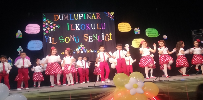 Dumlupınar İlkokulu’nda Yıl Sonu Şenliği