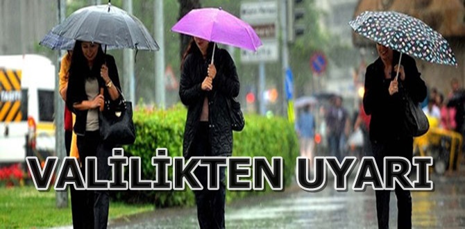 Meteoroloji’den Sağanak Yağış Uyarısı