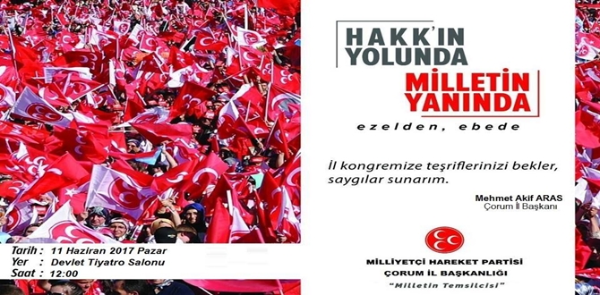 ‘Hakk’ın Yolunda, Milletin Yanında’