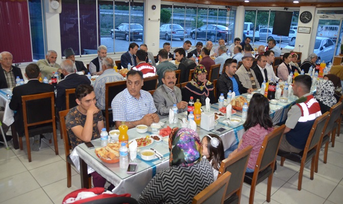 Kargı’da Şehit Aileleri ve Gazilere İftar Verildi