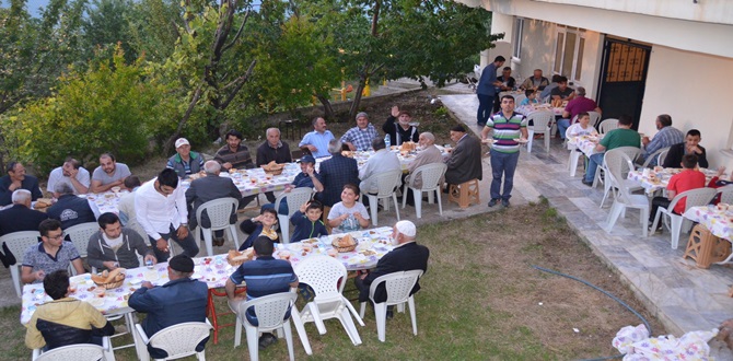 Çetmi Köyü Sakinleri İftarda Buluştu