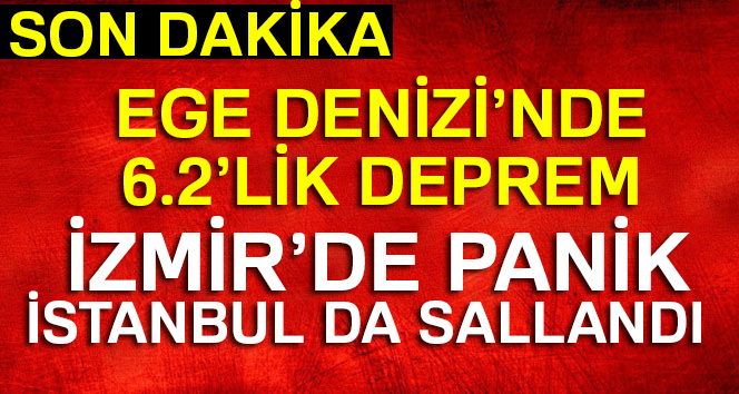 İzmir’de Halk Panikte!