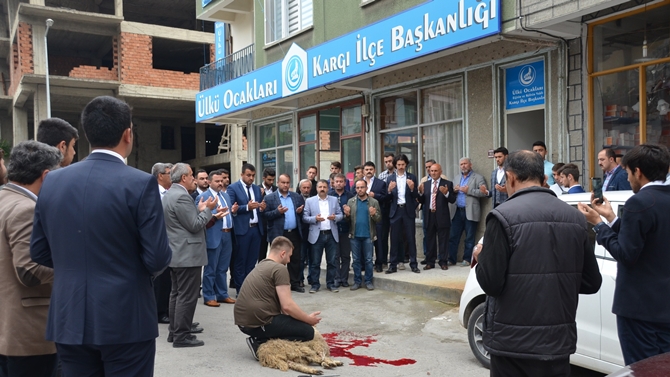 Kargı Ülkü Ocakları Binası Açıldı