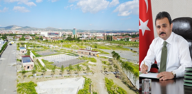 Kentpark, Yeşile Büründü