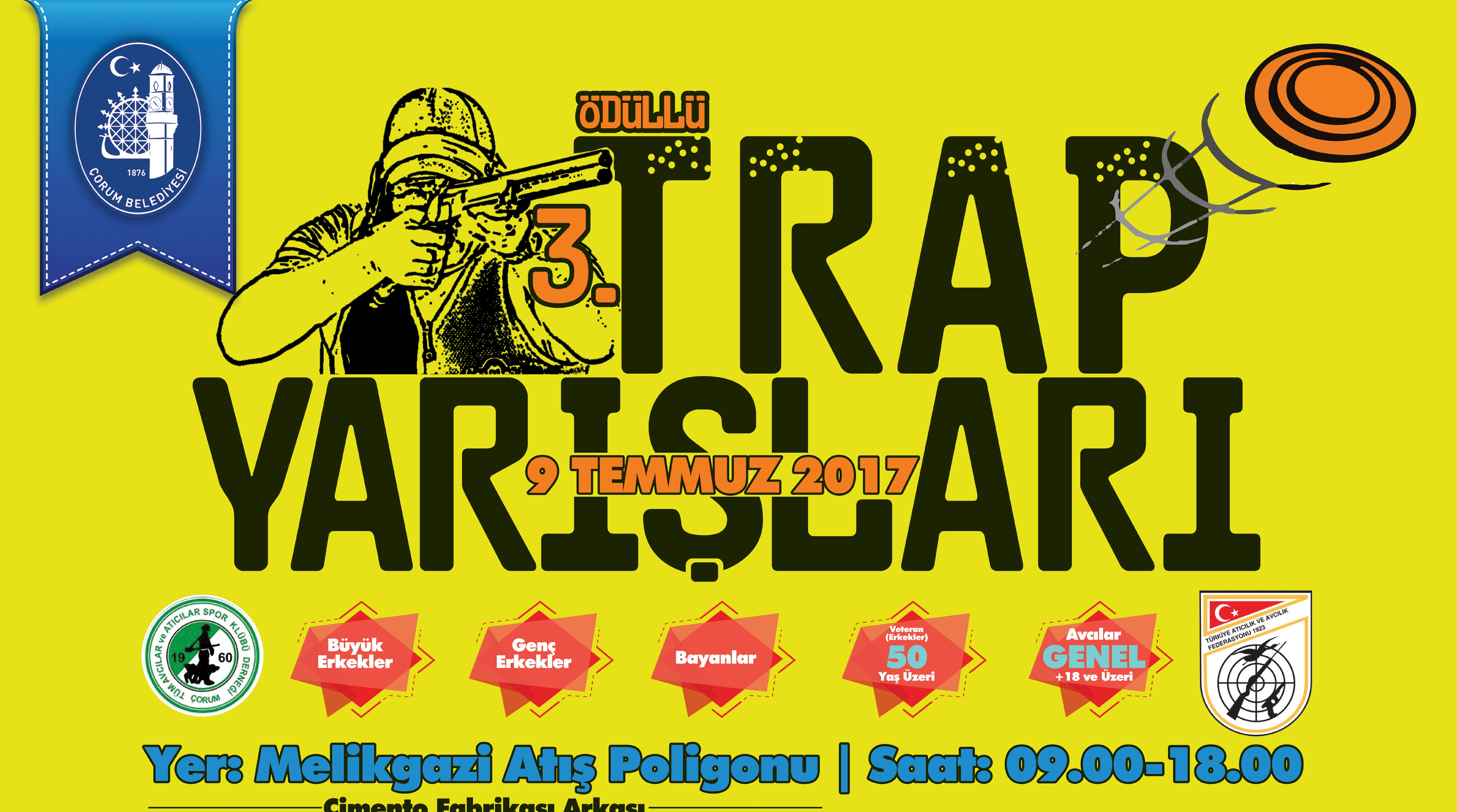 3.Trap Yarışları Başlayacak