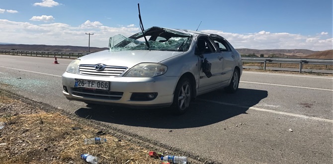 Çorum’da Trafik Kazası