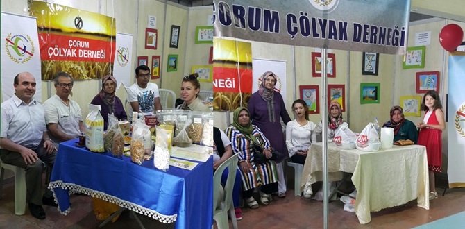 Glutensiz Ürünler Standına Yoğun İlgi