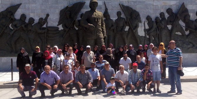 Sungurlulu Şehit Aileleri Çanakkale’yi Gezdi