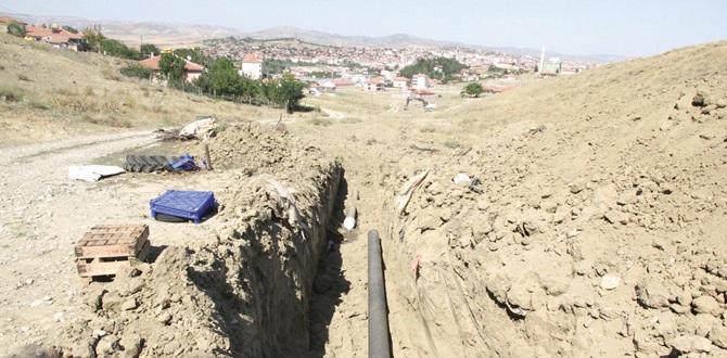 Sungurlu’da Altyapı Çalışmaları Devam Ediyor