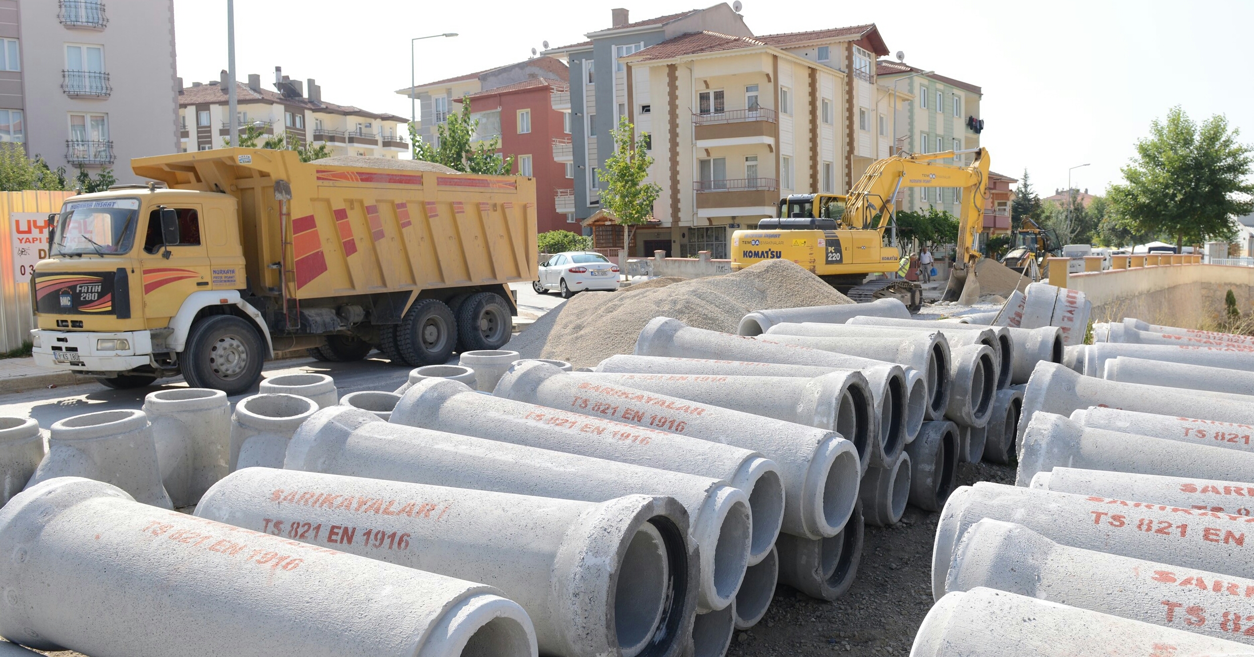 Altyapı Çalışmaları Tüm Hızıyla Devam Ediyor