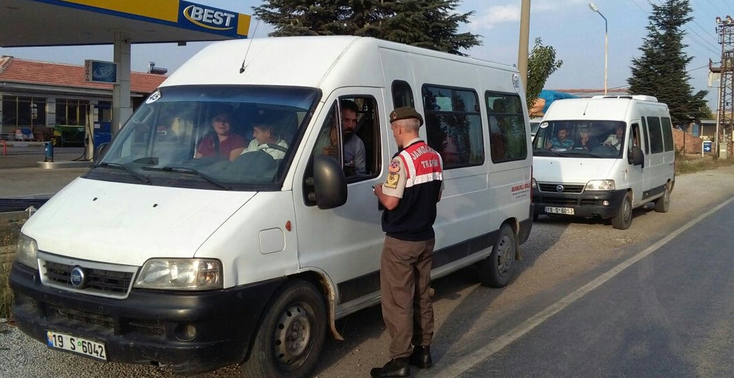 Öğrenci Servisleri Denetlendi