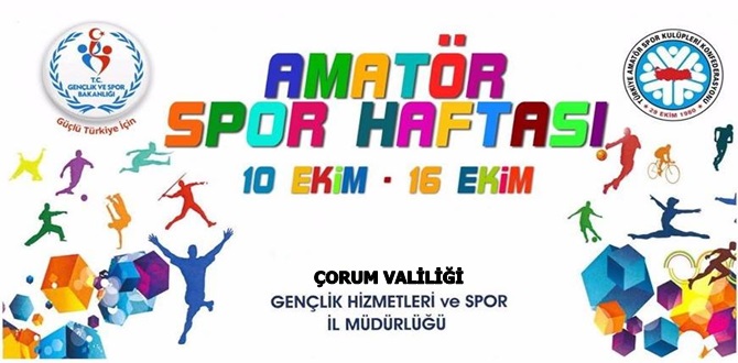 Amatör Spor Haftası Kutlanacak