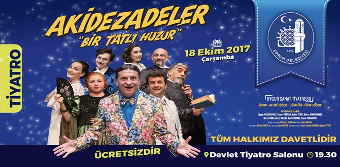 Akidezade’ler “Bir Tatlı Huzur” Çorum’da