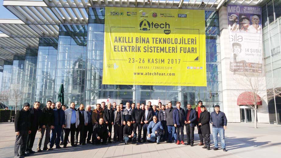 Elektrikçi Esnafı Fuara Katıldı