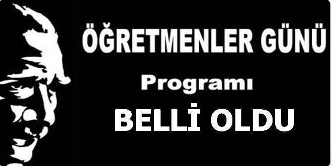 Öğretmenler Günü Programı Belli Oldu