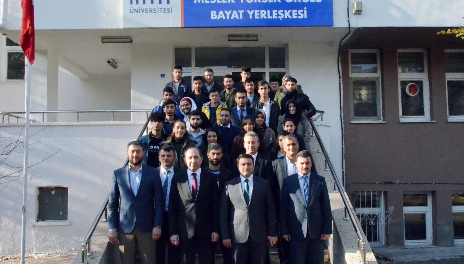 Rektör’den, Bayat MYO’da İnceleme