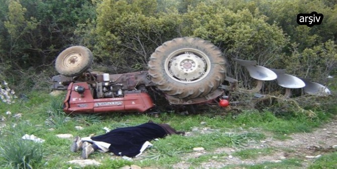 Uçuruma Düşen Traktör Sürücüsü Öldü