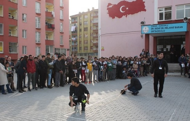 ODTÜ Bilim Otobüsü Sungurlu’da