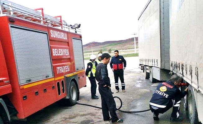 Şoför Son Anda Faciayı Önledi