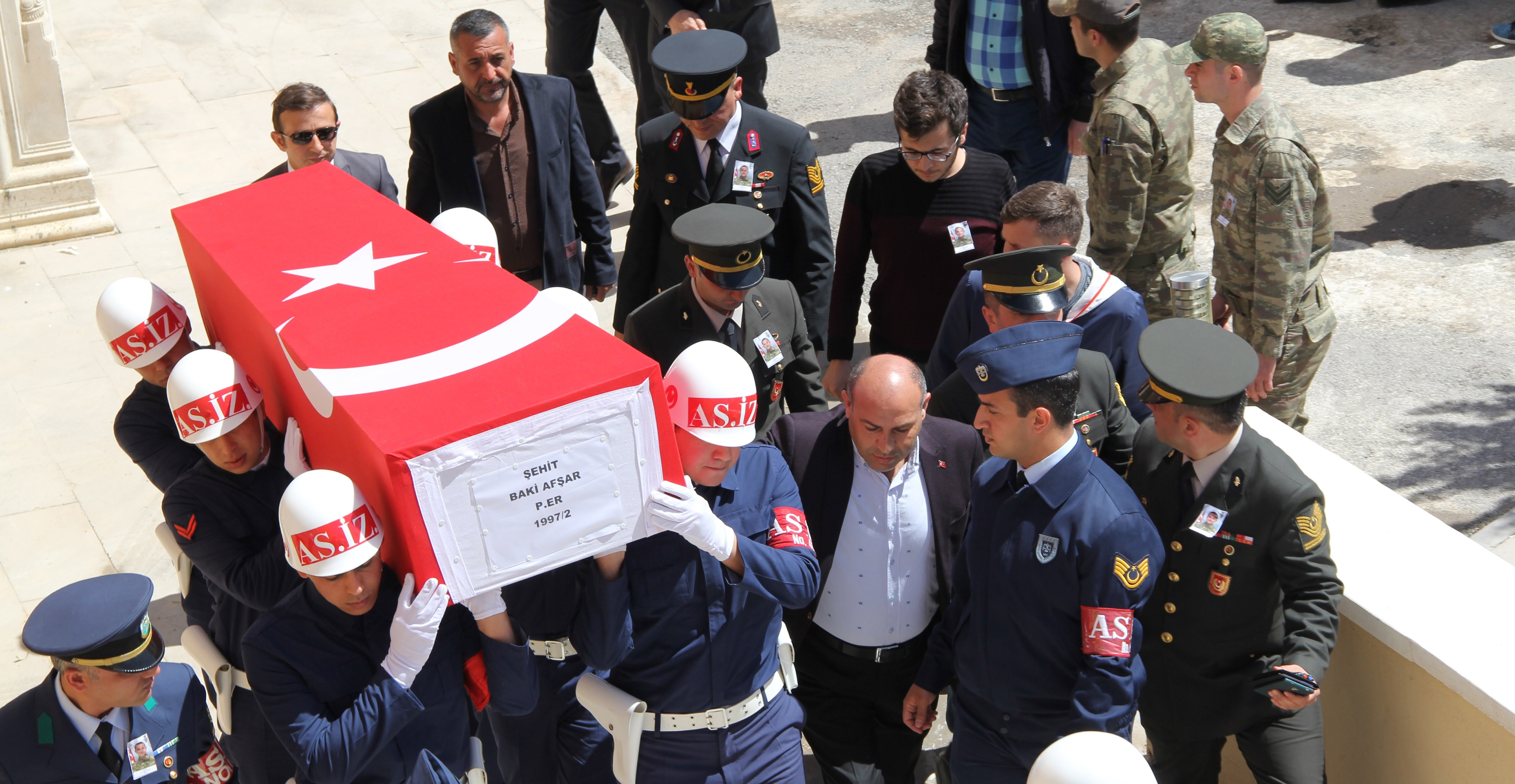 Şehidimizi Son Yolculuğuna Uğurladık