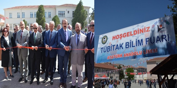 Atatürk Lisesi’nin Bilim Fuarına Büyük İlgi