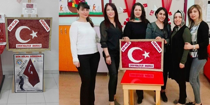 İkbalevler Anaokulu Çorum’u Temsil Etti