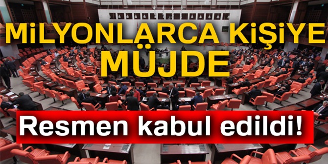 Milyonlarca Vatandaşa Müjde!